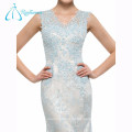 Lace Appliques Sequined Beading Sexy Mother Of The Bride Dress